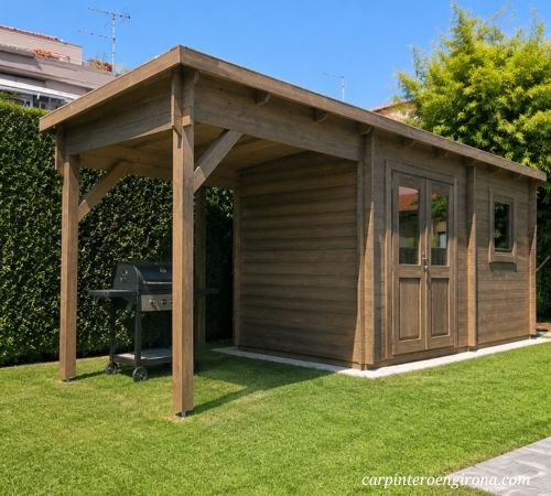 Casetas de madera para jardín hechas a medida en Girona