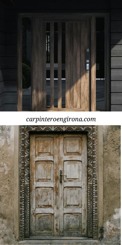 Restauramos todo tipo de puertas de madera