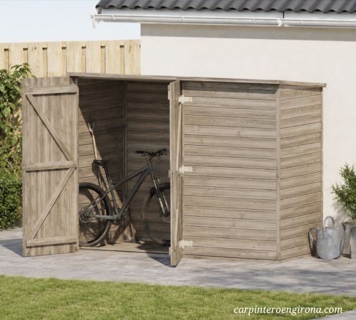Fabricamos y montamos trasteros de madera a medida en nuestra carpintería